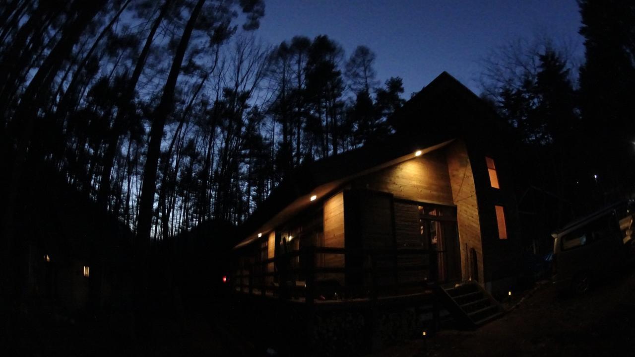 Momiji Guesthouse Cottages - Alpine Route โอมาจิ ภายนอก รูปภาพ
