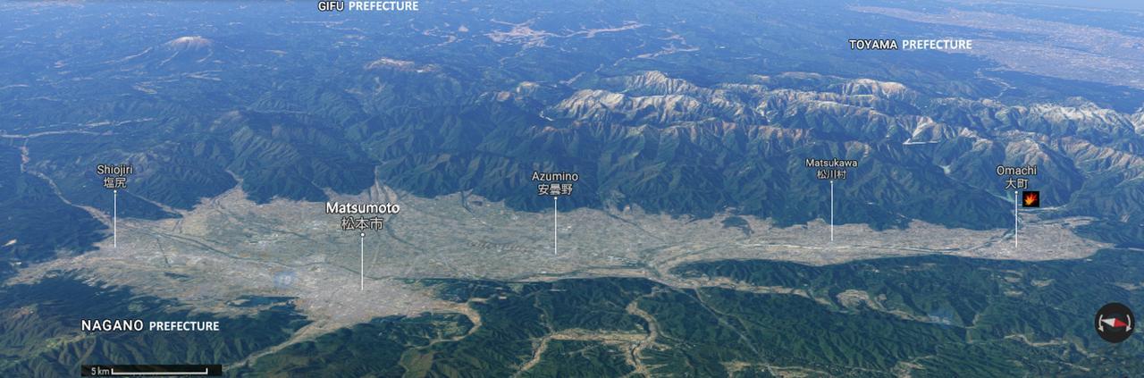 Momiji Guesthouse Cottages - Alpine Route โอมาจิ ภายนอก รูปภาพ