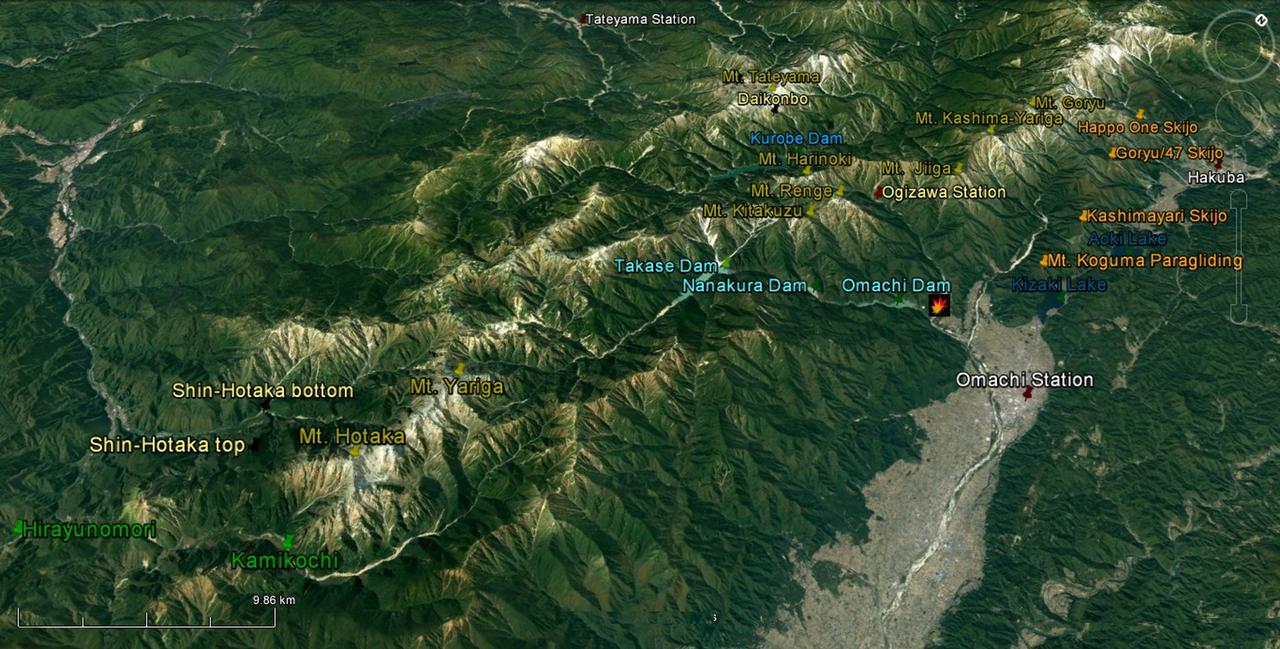 Momiji Guesthouse Cottages - Alpine Route โอมาจิ ภายนอก รูปภาพ